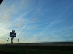 Chemtrails über Niederlande am 30.10.2012