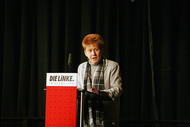 Petra Pau Bild: Fraktion DIE LINKE. im Bundestag , on Flickr CC BY-SA 2.0