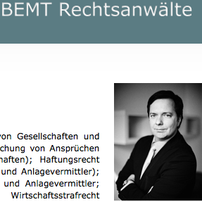 Eigendarstellung Webseite Rechtsanwalt Daniel Blazek aus Markdorf am Bodensee und Bielefeld. Bild: GoMoPa.net