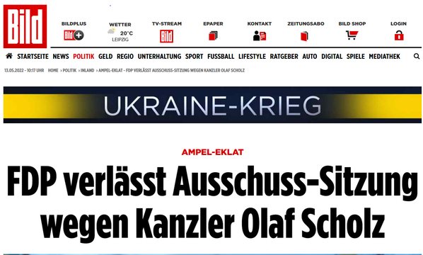 Bild: Screenshot RT DE / Eigenes Werk