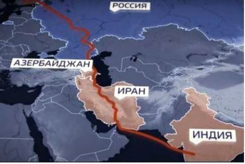 Schema des neuen Handelsweges Zentrum des Internationalen Handels, 2022 Bild: RT