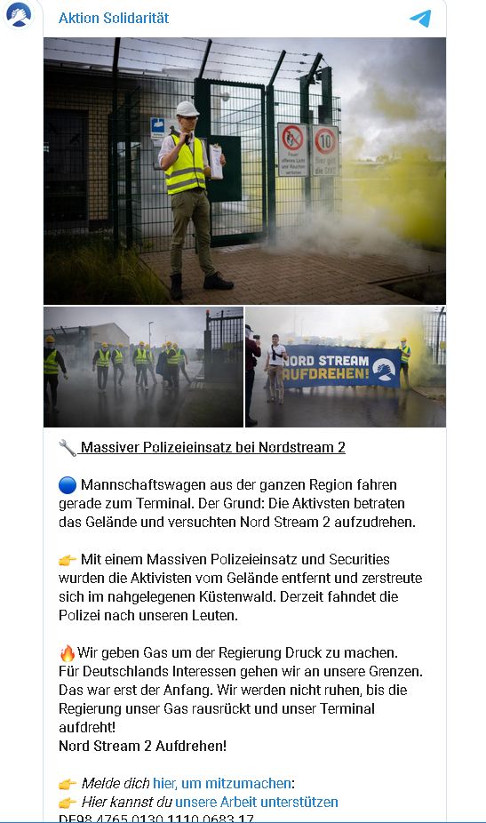 Bild: Screenshot Telegram / WB / Eigenes Werk