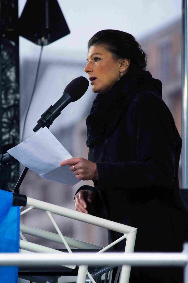 Sahra Wagenknecht (2023) Bild: privat / zVg / AUF1 / Eigenes Werk