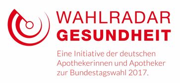 Wahlradar Gesundheit - Eine Initiative der deutschen Apothekerinnen und Apotheker zur Bundestagswahl 2017. Bild: "obs/ABDA Bundesvgg. Dt. Apothekerverbände"