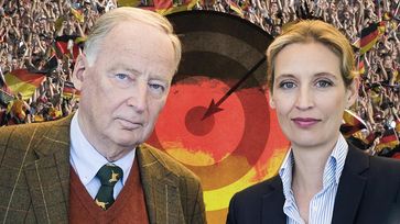 Dr. Alexander Gauland und Dr. Alice Weidel, AfD-Bundesvorstand und Vorsitzende der AfD-Bundestagsfraktion (2019)