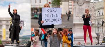 Demonstration in Linz am 15.05.2021 Bild: Wochenblick / Eigenes Werk