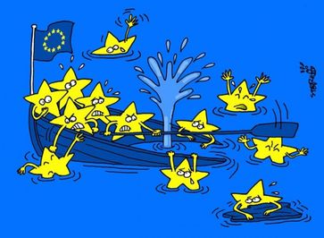 Viele Menschen halten die EU mittlerweile für eine zweite EUDSSR (Symbolbild)