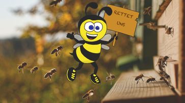 Rettet die heimischen Honigbienen!