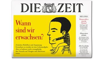 Cover DIE ZEIT 18/19. Bild: "obs/DIE ZEIT"