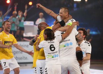 Team "Weltmeister" gewinnt "Die große ProSieben Völkerball Meisterschaft" Bild: "obs/ProSieben/Guido Ohlenbostel"