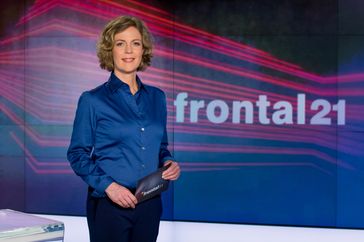 Moderatorin Ilka Brecht Bild: "obs/ZDF/Svea Pietschmann"