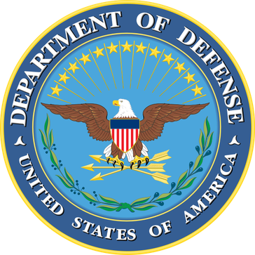 Logo der Streitkräfte der Vereinigten Staaten (offizielle englische Bezeichnung: United States Armed Forces, inoffiziell meist US military)