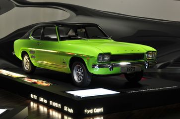 Ford Capri im Museum der Autostadt Wolfsburg