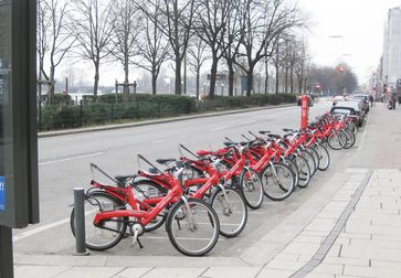 StadtRAD-Hamburg-Verleihstation in Hamburg