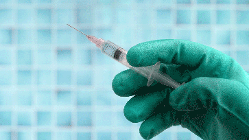 Impfspritze (Symbolbild)