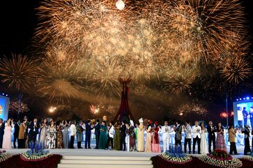 Feierlichkeiten zum 30. Unabhängigkeitstag der Republik Usbekistan in Taschkent am 31. August 2021  Bild: Berliner Telegraph UG Fotograf: Alexander Mermelstein