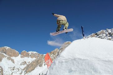 Snowboarder (Symbolbild)