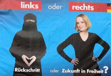 Ein AfD Wahlplakat (2019)