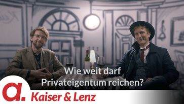 Bild: SS Video: "Kaiser & Lenz – Privateigentum: Wie weit darf Eigentum reichen?" (https://tube.apolut.net/w/mL4muJGN1hqcHWqRNdA6f1) / Eigenes Werk