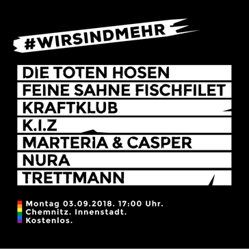 Werbung zu "Wirsindmehr"