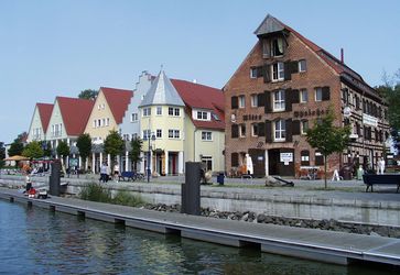 Speicher von 1836 am alten Wolgaster Hafen