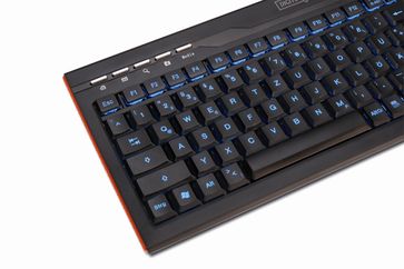 Blaue Ambientebeleuchtung der Tastatur DA-20200 