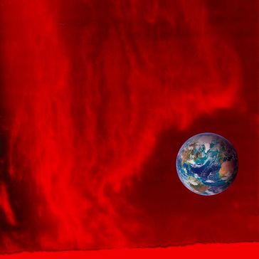 Protuberanz mit vertikalen Faser-Strukturen über dem Sonnenrand (unten) im Licht der roten Wasserstoff-Linie H-alpha; Aufnahme von Dr. Eberhard Wiehr (Universität Göttingen) mit dem Vakuumturmteleskop (VTT) auf Teneriffa.
Quelle: Foto: Universität Göttingen (idw)
