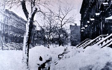 Blizzard in Brooklyn 1888