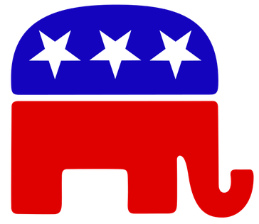 Logo der Partei Die Republikaner (USA)