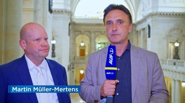 Martin Müller-Mertens (2025) Bild: AUF1 / Eigenes Werk