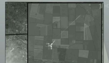 Screenshot aus dem Youtube Video "New Flight MH17 Bombshell!? Russia Releases Interesting Satellite Images! "