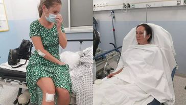 Die zwei verletzten Ukrainerinnen