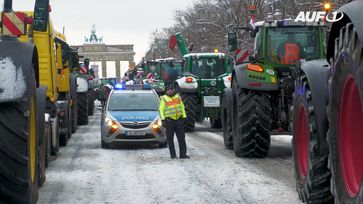 Bauernproteste (2024) Bild: AUF1 / Eigenes Werk