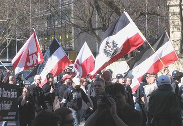 Neonazi-Demonstration am 2. April 2005 in München