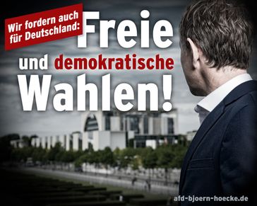 Bild: Screenshot Internetseite: "https://afd-bjoern-hoecke.de" / Eigenes Werk