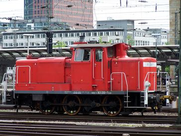 Rangierlok DB-Baureihe V 60 mit Stangenantrieb