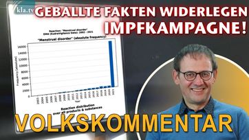 Bild: SS Video: "GEBALLTE FAKTEN WIDERLEGEN IMPFKAMPAGNE!" (www.kla.tv/21606) / Eigenes Werk