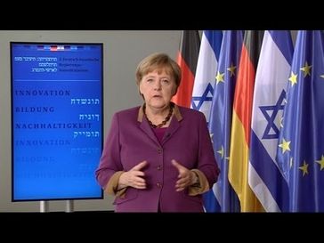 Screenshot aus dem Youtube Video "Deutschland an der Seite Israels"