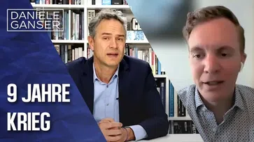 Bild: SS Video: "Dr. Daniele Ganser: 9 Jahre Krieg (Flavio von Witzleben 24.02.23)" / (https://youtu.be/IMmbIj_-Y9A) / Eigenes Werk