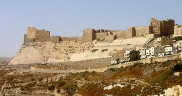 Ruinen der Burg Kerak