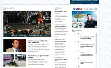 Screenshot der Webseite von Anadolu Agency