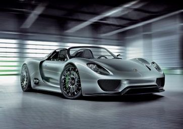 Konzeptstudie Porsche 918 Spyder. Bild: obs/Porsche AG