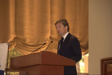 Nicolas Berggruen bei der Global-Governance-Konferenz in der ITESM-Universität in Mexiko (2012)