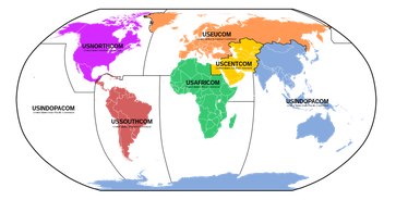 Regionalkommandobereiche der US-Streitkräfte