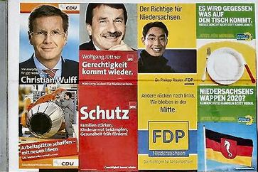 Ein klassisch inhaltsloser und sinnloser Wahlkampf (Symbolbild)