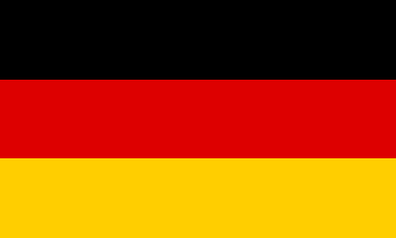 Flagge der Bundesrepublik Deutschland (BRD)