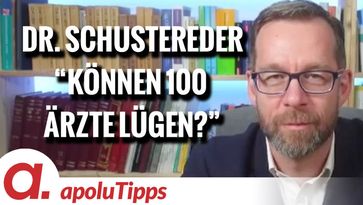 Bild: SS Video: "Interview mit Dr. Klaus Schustereder – “Können 100 Ärzte lügen?”" (https://tube4.apolut.net/w/q2QsAHmPx4Z3wWqC8ucYXA) / Eigenes Werk