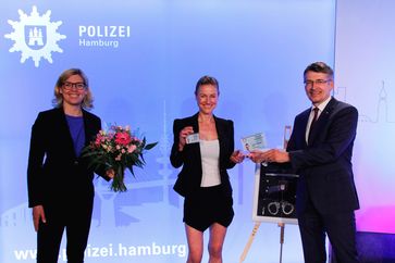 Ehrenkommissarin 2021 Rhea Harder-Vennewald Bild: Polizei