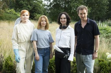Sibylle Canonica, Karoline Schuch, Nicole Weegmann (Regie), Jan Krauter (2025) Bild: NDR/Frizzi Kurkhaus Fotograf: NDR/Frizzi Kurkhaus