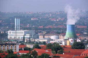 Heizkraftwerk Nossener Brücke der DREWAG